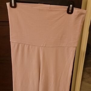NWOT Skims Pink Foldover High-Waisted Pants